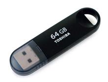 Toshiba TransMemory MX USB 3.0 Flash Drive Disk - Black (64GB Read Speed 70MB/sec)