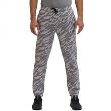 Adidas Grey Essential AOP Sweatpants For Men - CY6317