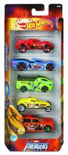 Hot Wheels Pack Of 5 Avengers Themed Cars - FRN41- Multi-color