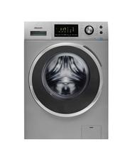 Hisense WFNA9012 9kg Front Loading Washing Machine  (Silver)