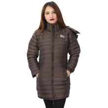 Brown Long Down Jacket For Women