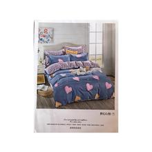 Cotton Printed Bedsheet With Pillow And Quilt Cover Set [bhsbg05]