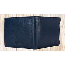 Hornbull Men's Navy Wallet and Brown Belt Combo 4581