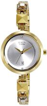 Titan Raga Viva Champagne Dial Analog Watch For Women - 2575YL01