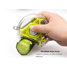 3 in 1 Rotary Multifunction Fruit Vegetable Peeler Stainless