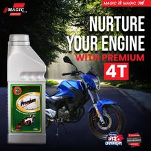 Magic Plus Lubricants  Premium 4T Bike Engine Oil  20W40 1 ltr