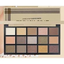 Student Style 15 Color Eyeshadow Rose Pumpkin Orange Brown