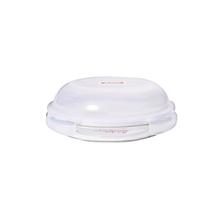 Lock And Lock Dome Glass Microwave Container, (24Cm)-1 Pc