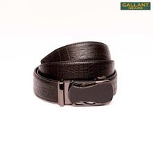 Gallant Gears Black Leather Belt for Men (A05)