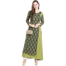 Women's Printed A-line Kurta  (Multicolor)