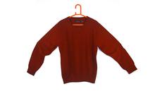 Men Knitted Design Sweater – Maroon