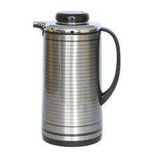 Silver/Black Geepas Hot & Cold Vacuum flask 1.0 L.