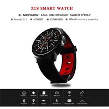 Z18 Smart Watch IP67 Waterproof 3G GPS Smartwatch Talkback HD Camera For IOS Android