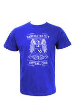 Wosa -M.C.F.C Blue Printed Manchester T-shirt For Men