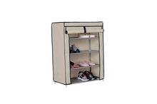 Folding Steel and Fabric Shoes Cabinet (ODSC-4) (4 Layer)