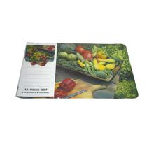 PP Table Mat with Coaster-12 Pcs