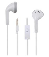 EHS61 Wired Earphone With Mic - White