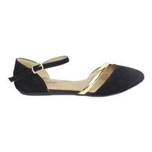 Cornershop Black Ankle Strap Sandals For Women - (CSL64572BK)