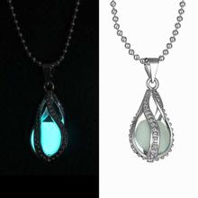 Women Glow In Dark Pendant Luminous Necklace