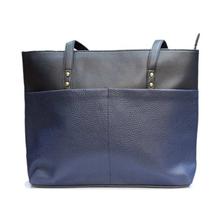 Dark Blue PU Handbag For Women