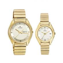 Round Dial Couple Watch 15782489YM05