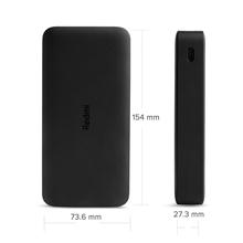 Redmi 20000mAh Li-Polymer Power Bank, USB Type C and Micro USB Ports  18W Fast Charging  Multi Device Charging