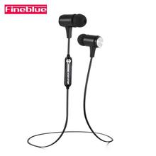 FINEBLUE Wireless Bluetooth Headset Magnet Earphone Stereo With Earpieces