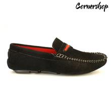 Cornershop Black Loafer Shoes For Men - (Cskf-8020Bk)