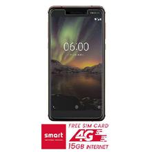 Nokia 6.1 Smart Mobile Phone [ 5.5" 3GB RAM/32GB ROM, 3000mAh]