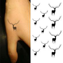 Elk Animal Fake Removal Deer Tattoo Design