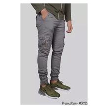 Hifashion Men's Side Pocket Joggers-Grey