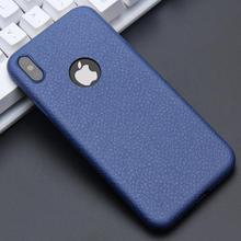 KISSCASE Ultra Thin Phone Cases For iPhone 6S 6 7 8 Plus XS Max Cover Leather Skin Soft TPU Silicone Case For iPhone XR X Shell