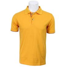 Yellow 2 Buttoned Polo T-Shirt For Men