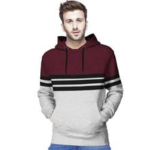 Full Sleeve Color Block Men Sweatshirt