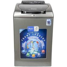 Whirlpool Bloomwash World Series 8 Kg Fully-Automatic Top Load Washing Machine (Metallic Wine)