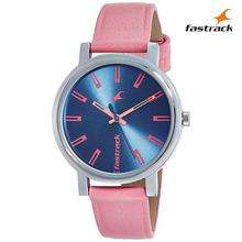 Fastrack Blue Dial Analog Watch For Women -6113WL01