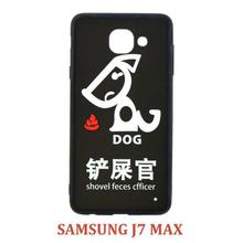 Samsung J7 Max  Back Protection Painting Cover Case