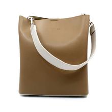 David Jones Khaki/White Two Toned Handbag For Women