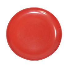 Red Solid Plastic Plates Set - 6 Pcs