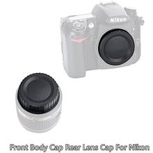 Front Body Cap Rear Lens Cap for Nikon