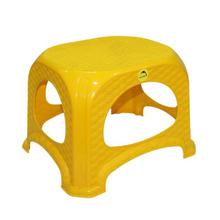 Dolphin Plastic Portable Stackable Mini Stool - (Green / Blue / Brown / Yellow / Pink)