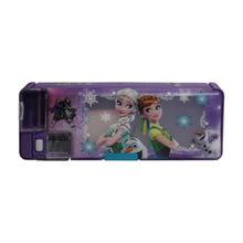 Purple Frozen Designed Pencil Box For Kids