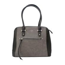 David Jones Black/Grey Two Toned Handbag For Women - 556A-1