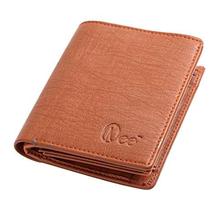 Orkee Artificial Leather RFID Protected Tan Men's Wallet