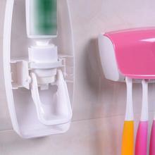 Bathroom Gadgets Automatic Toothpaste Dispenser + 5pcs