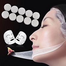 10pcs Compressed Facial Face Cotton Mask Sheet DIY Facial Mask Face Skin Care