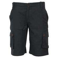 Dark Grey Pocket Design Half Pant For Men - MTR3061