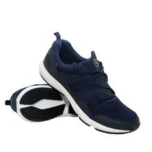 Goldstar Blue-Black Sports Shoes For Men (G10-G302)