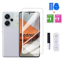 Premium UV Glass for Redmi Note 13 Pro Plus + 5G - Full Screen Curved Coverage Tempered Protector