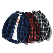 Men's shirts_Factory Wholesale Autumn New Retro Plaid